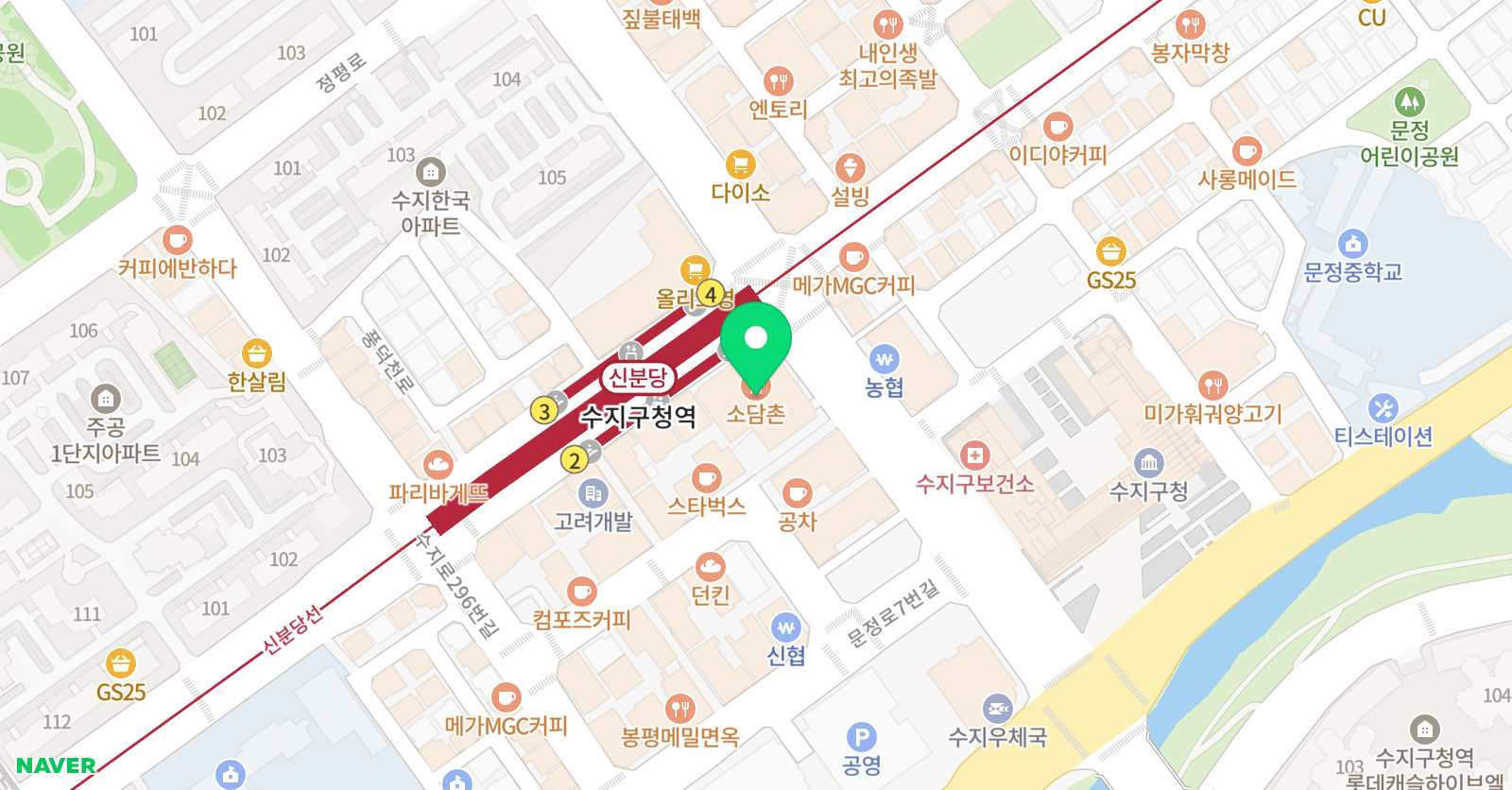 개념폴리아 수지관 위치