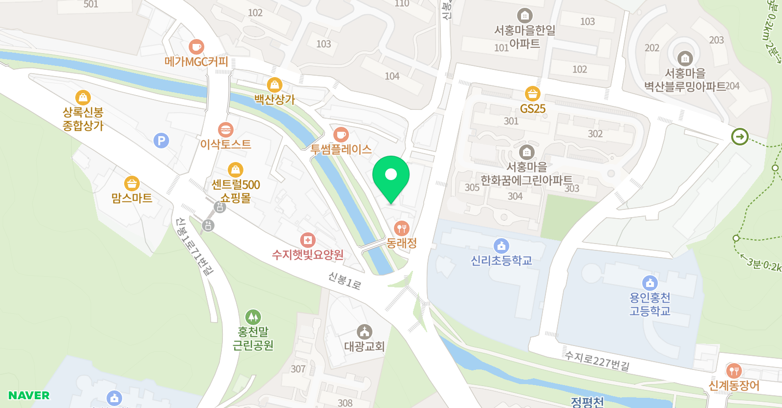 동아 어학원 위치