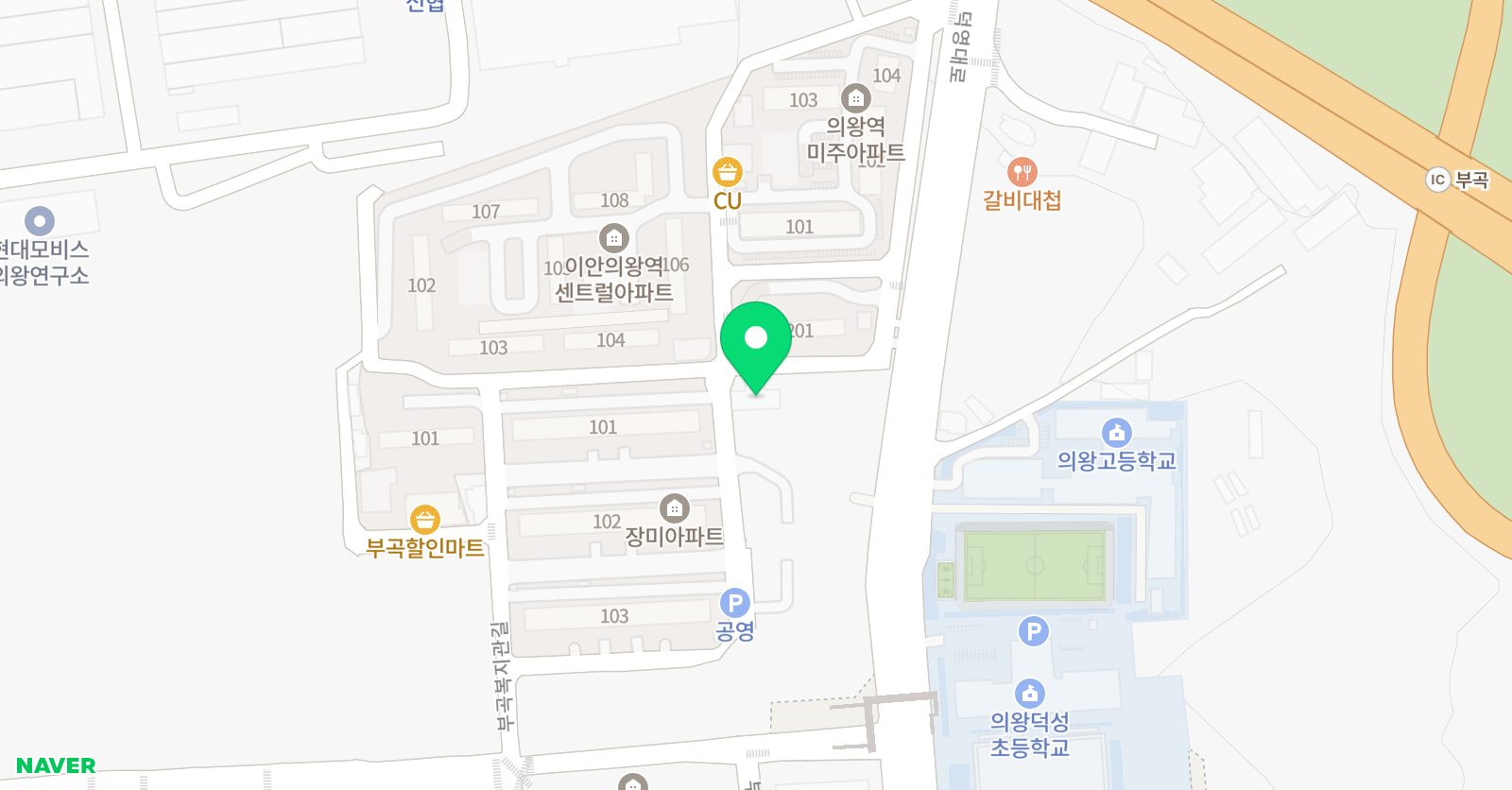 대호 태권도장 위치