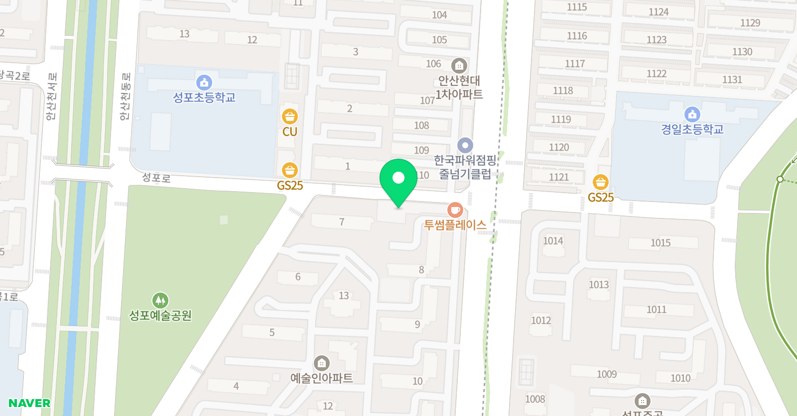 권민경 수학학원 위치