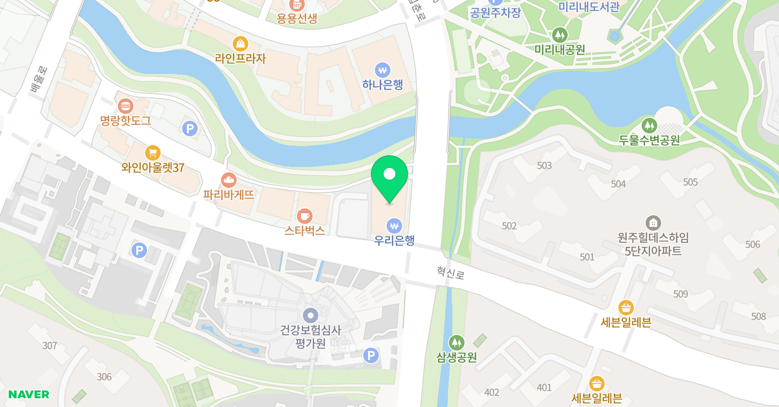 천년의미소 위치