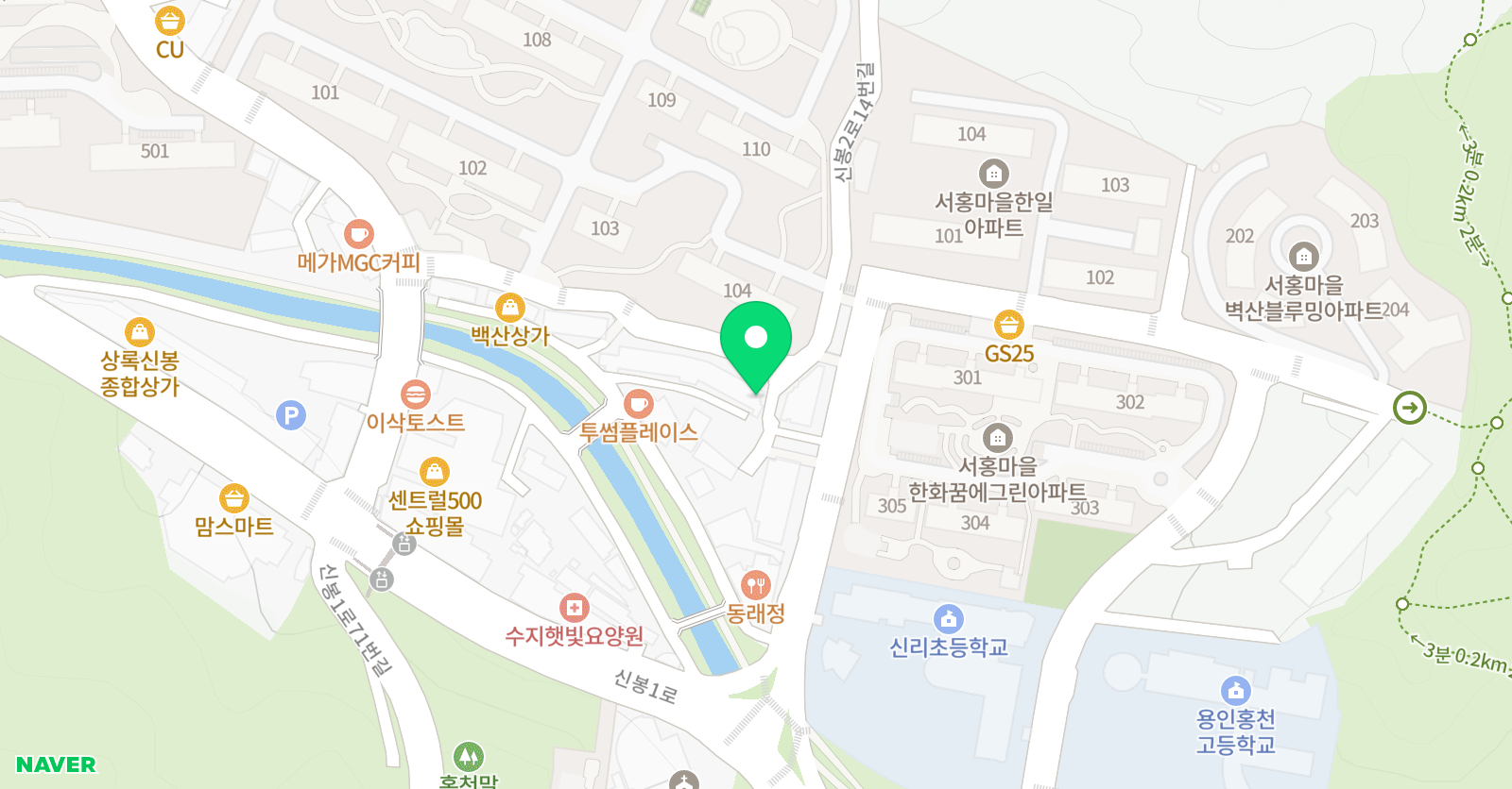가모스트 학생키즈 플라잉요가필라테스 위치