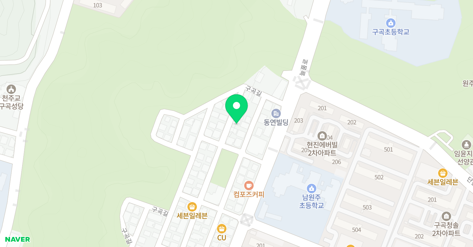 퍼스트 수학전문학원 위치