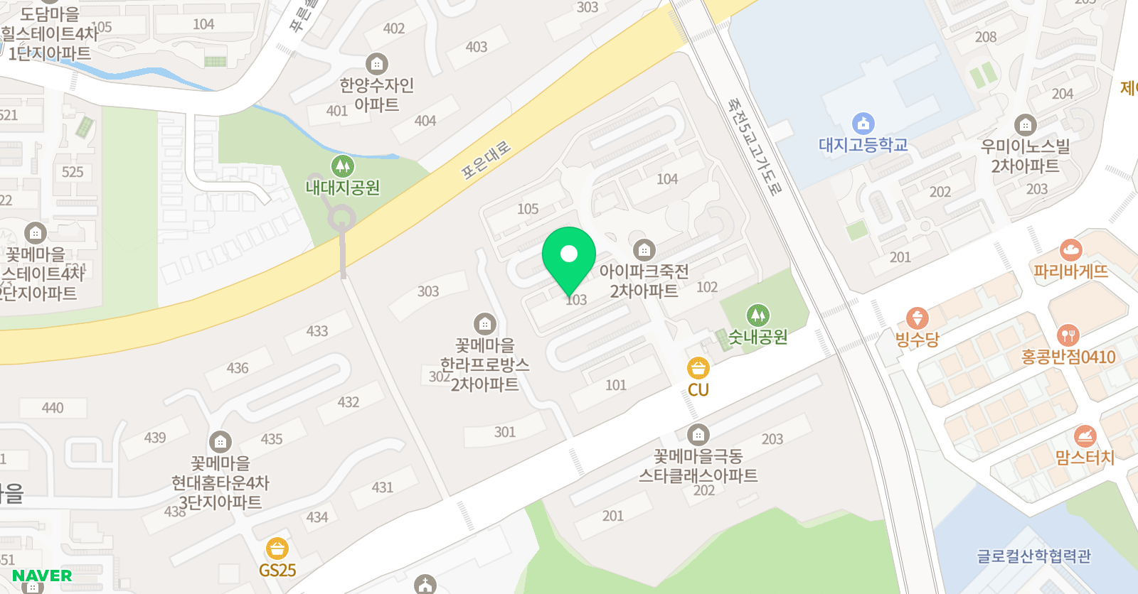 골든잉글리쉬 영어 위치