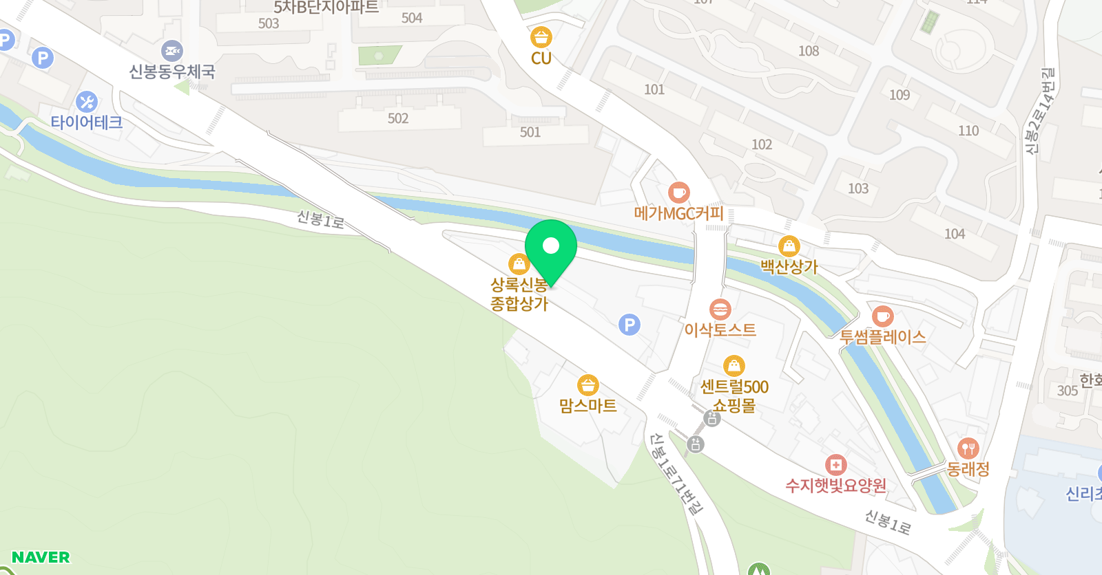 끌레르아트 미술 위치