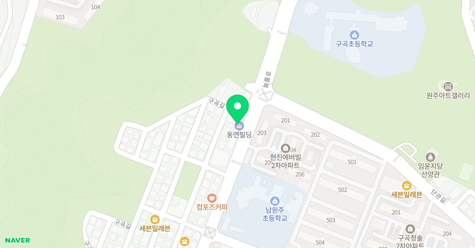 애플키즈 미술학원 위치