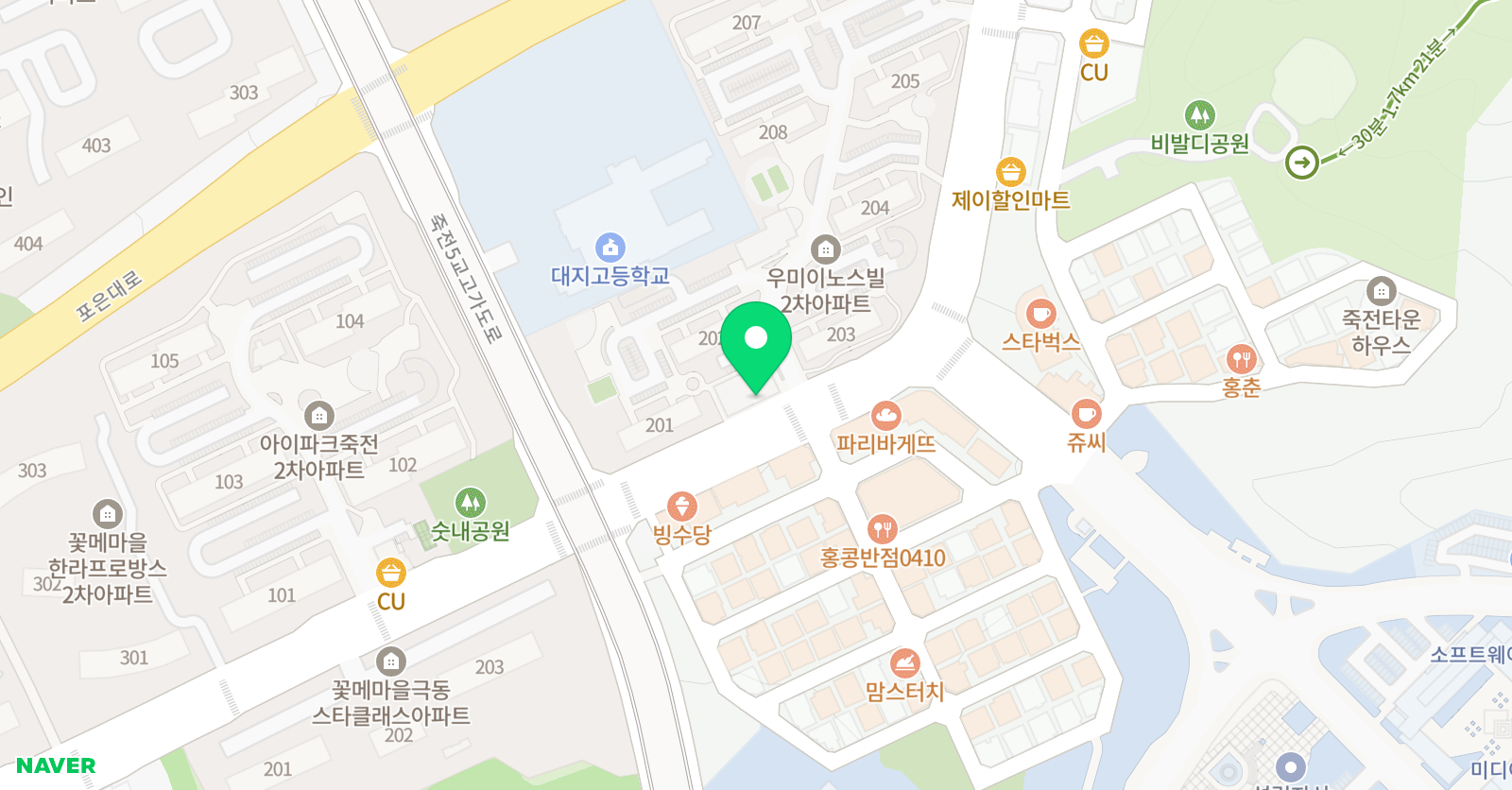 피아노블리 음악학원 위치