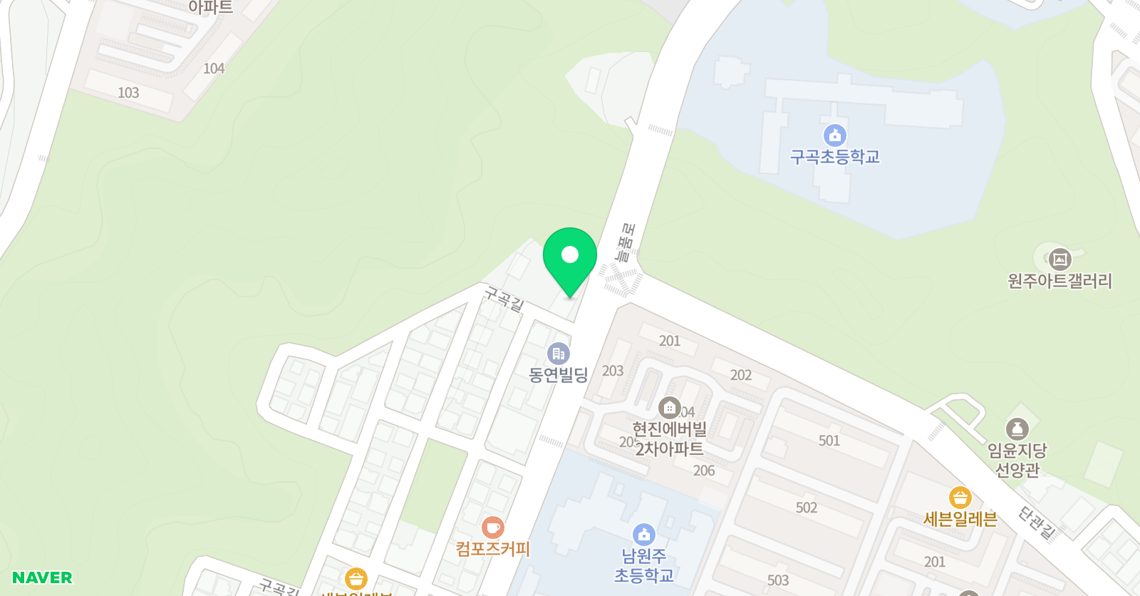 경희대성훈 태권도 1관 위치