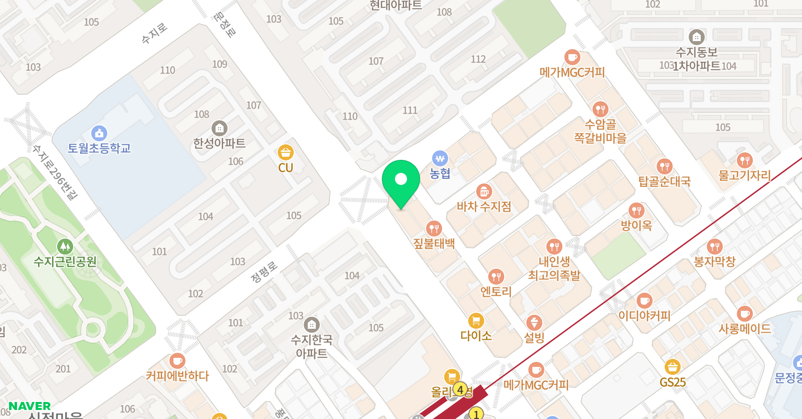 리딩덕학원 위치