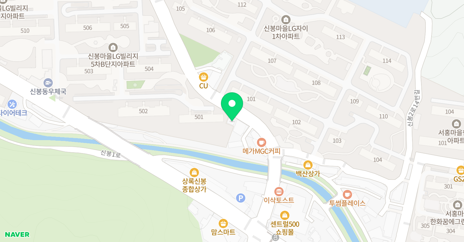 환타지 음악학원 위치
