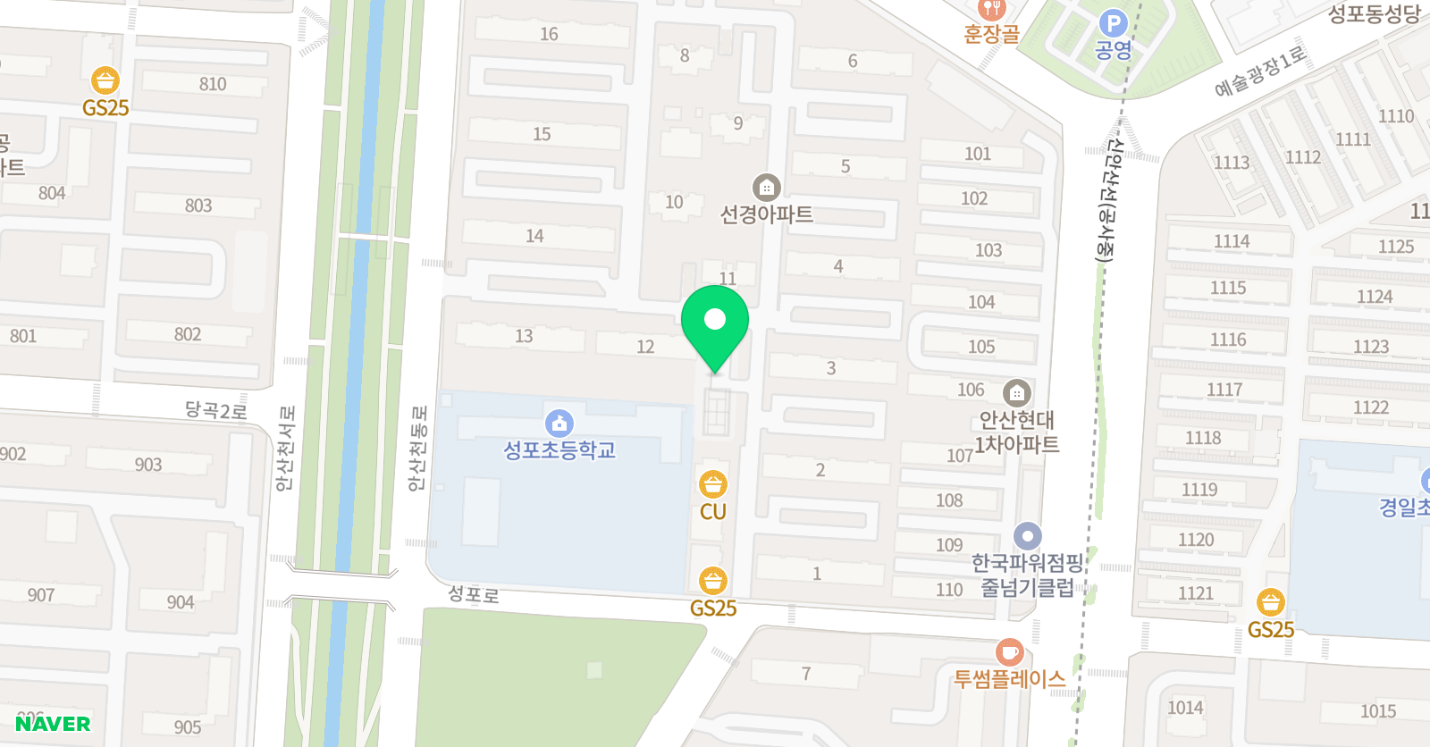 라온제나 음악학원 위치