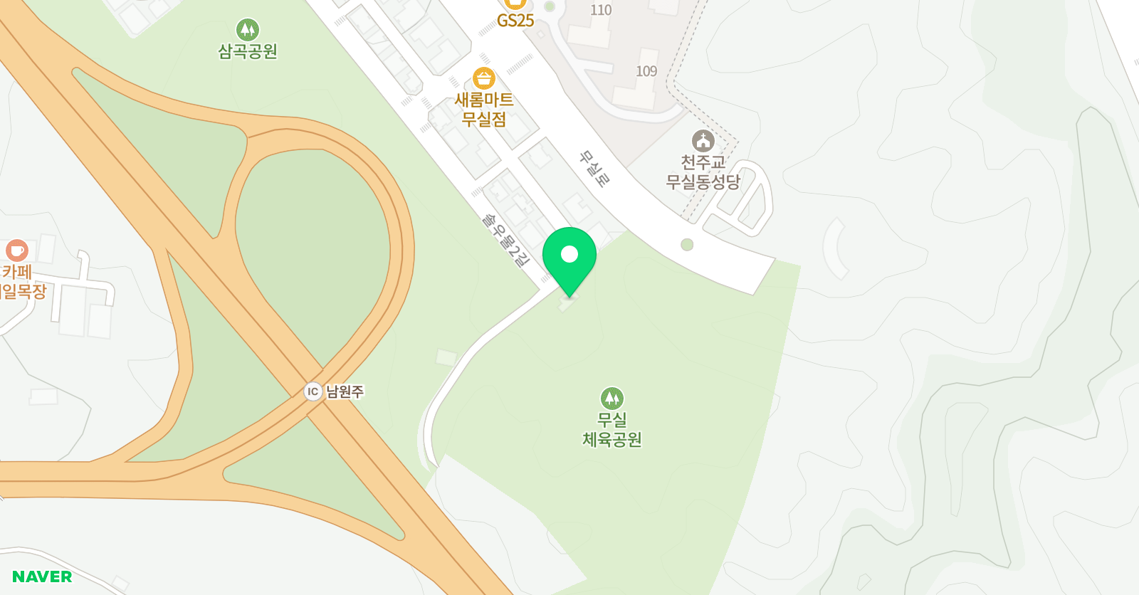 강원 학성FC 유소년클럽 위치