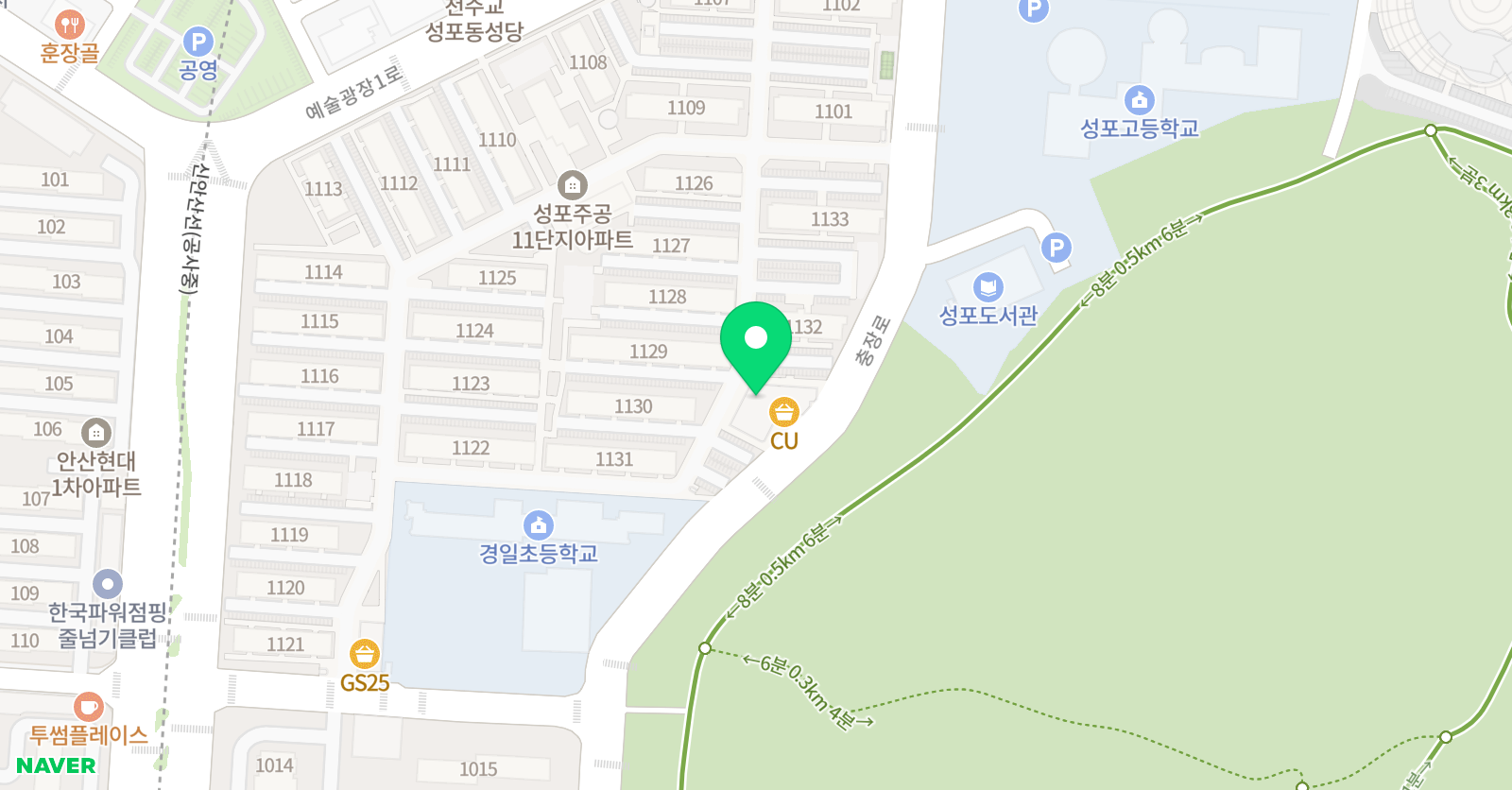 진성 음악학원 위치