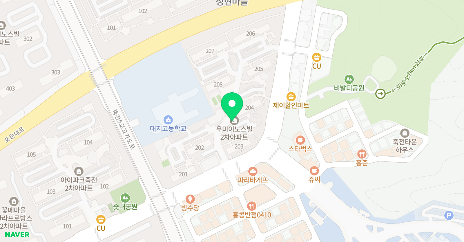 이든 수학교습소 위치