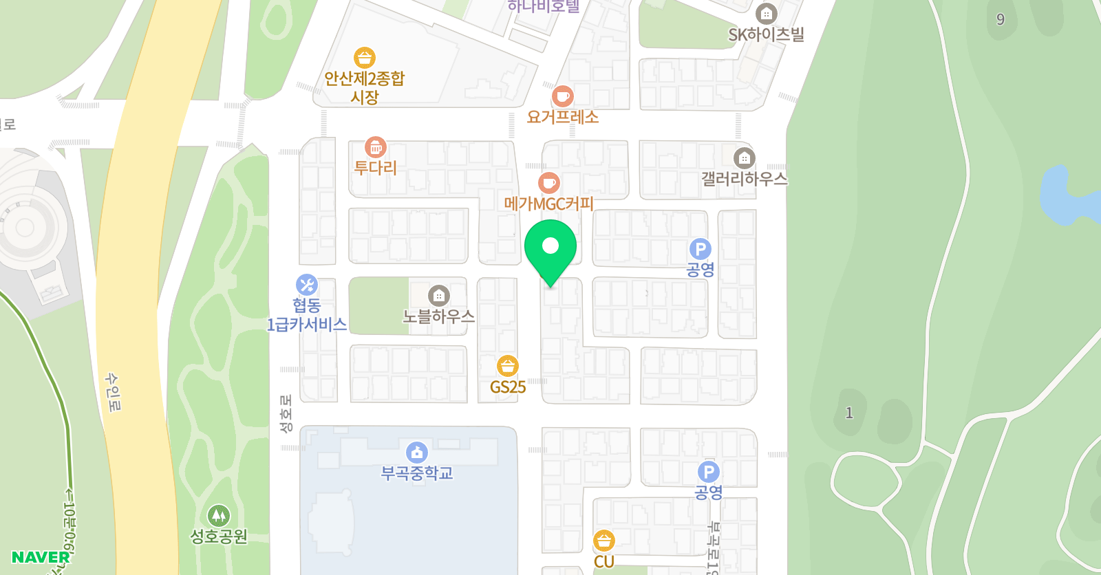 신화 태권도장 위치