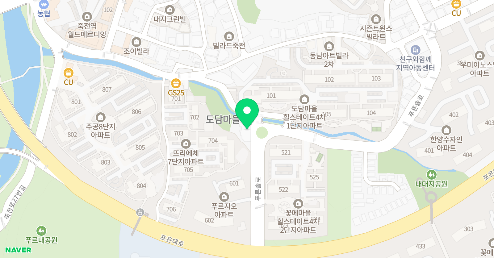 삼성영어 메이플트리교실 위치