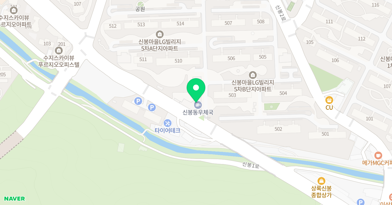 KoreaBaseball 야구아카데미 위치