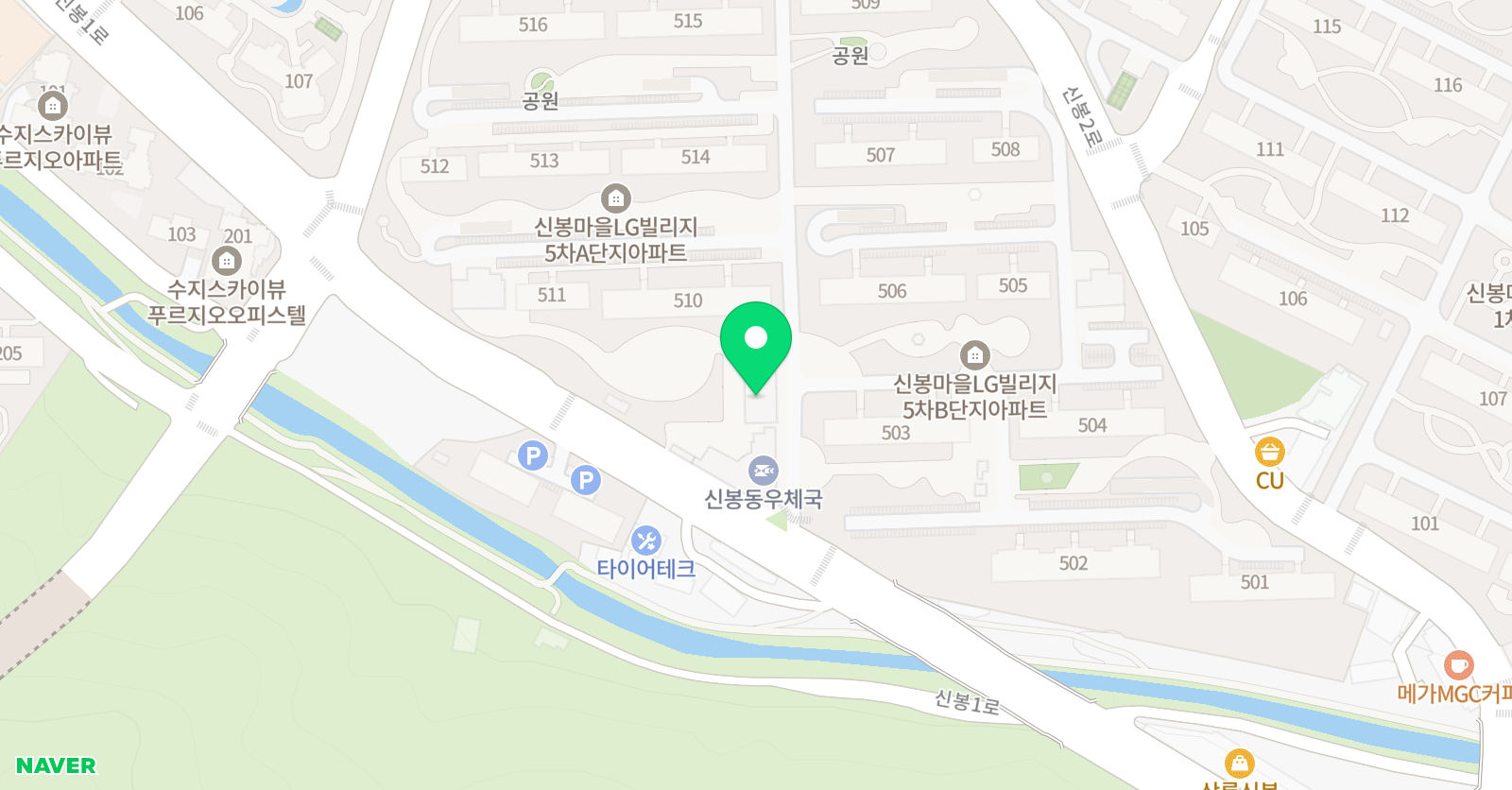 담운아뜨리에 위치