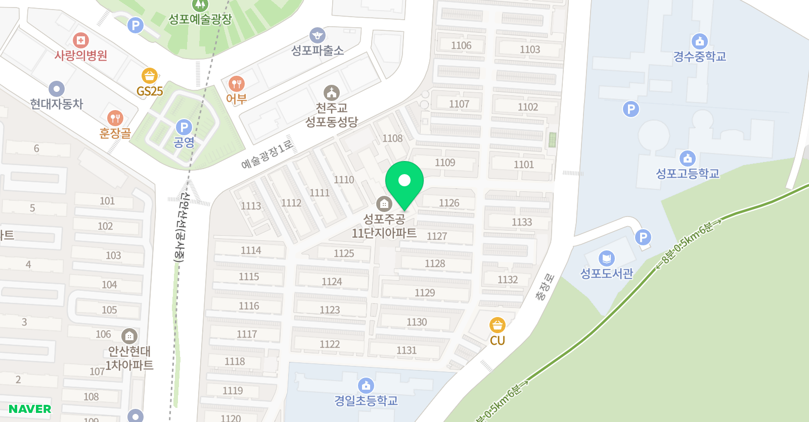 청음 피아노 위치