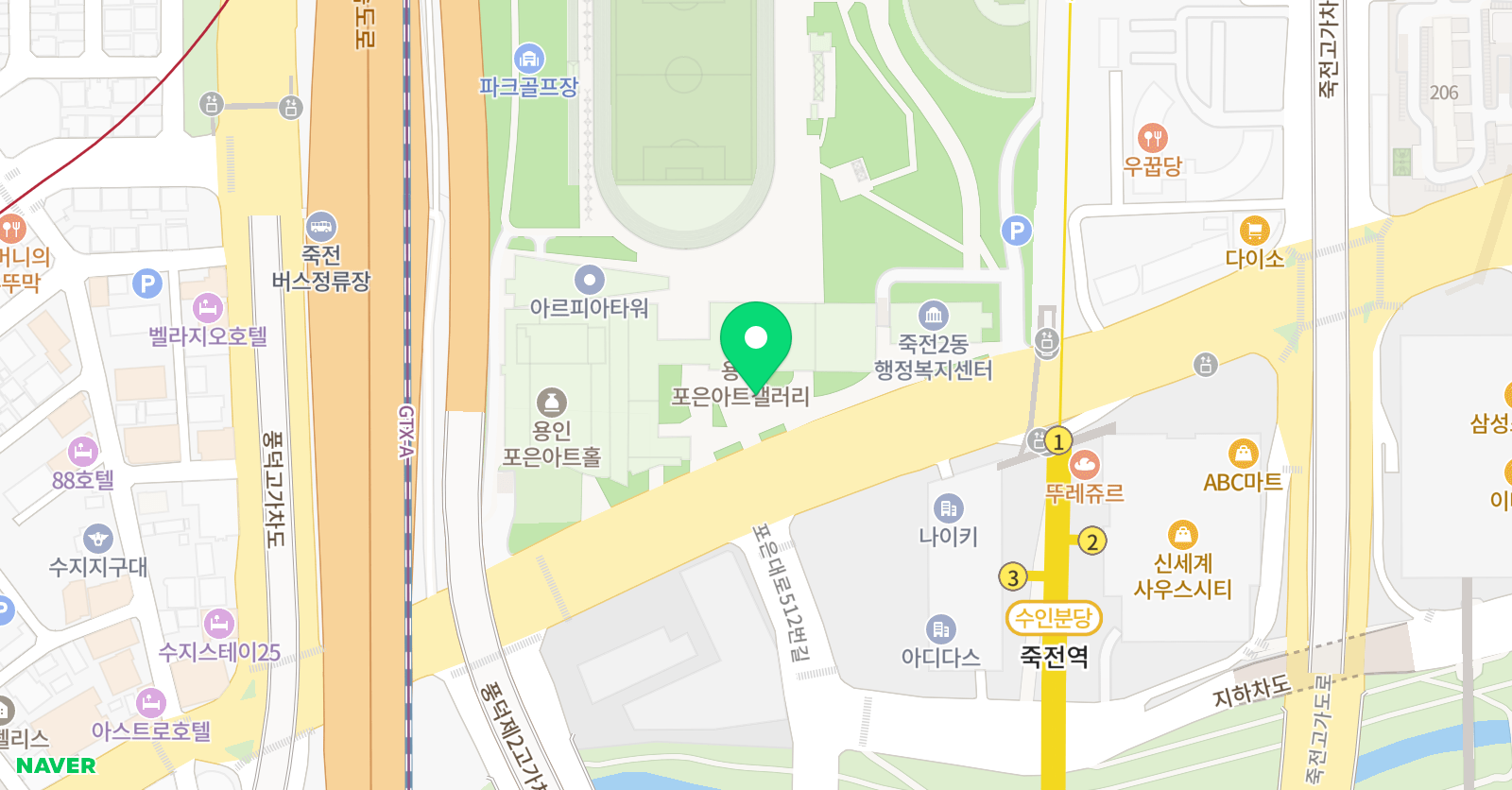 수지 클라이밍 위치