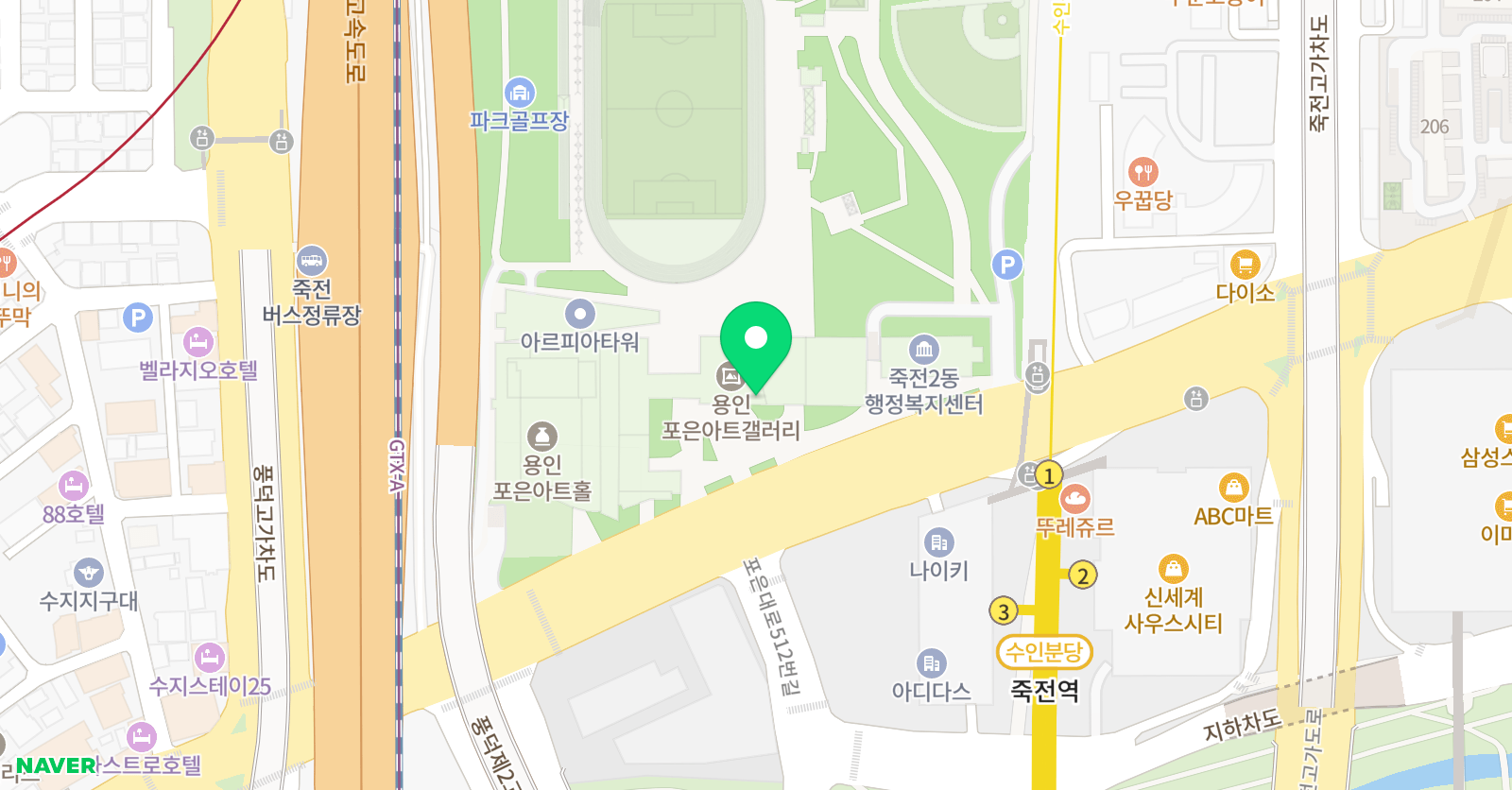 드림아이 커뮤니티센터 위치