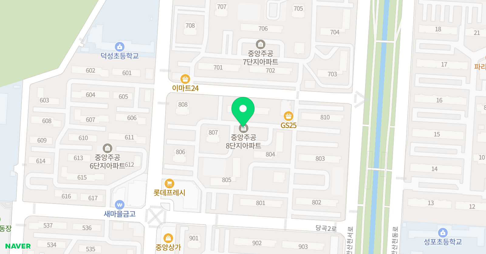 매일 수학학원 위치
