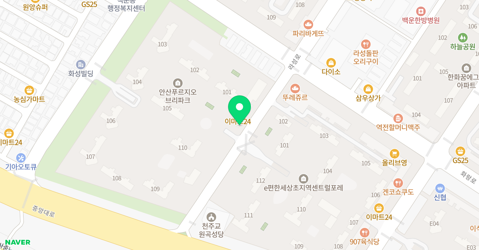 더쎈 수학 위치