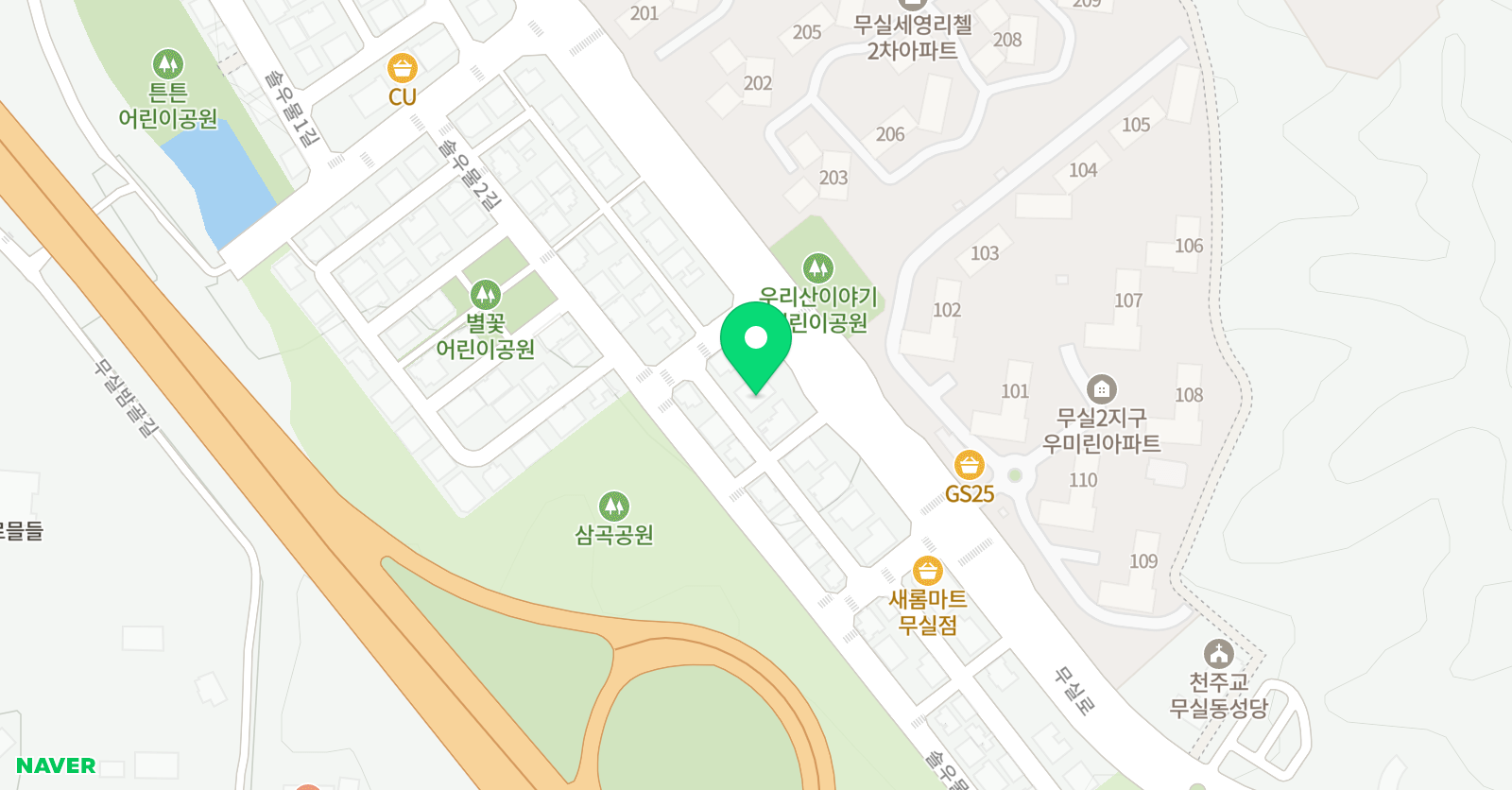 휘성 태권도장 위치