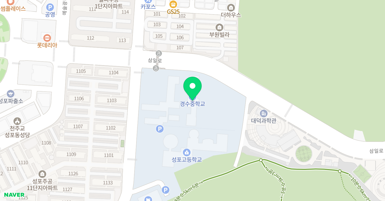 멘토링 프로그램 (수학과) 위치
