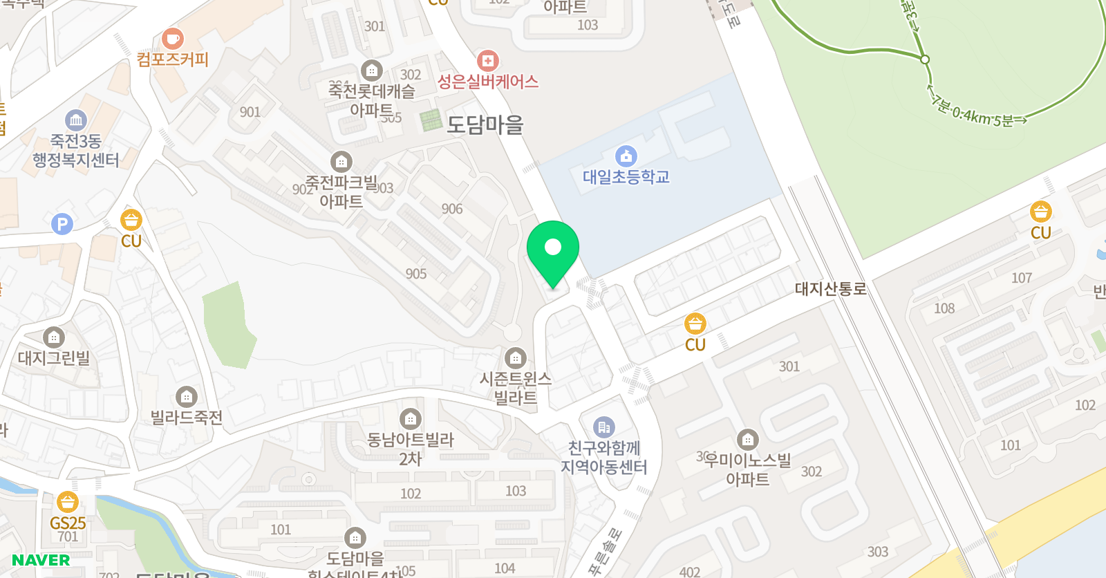 이엘 음악학원 위치