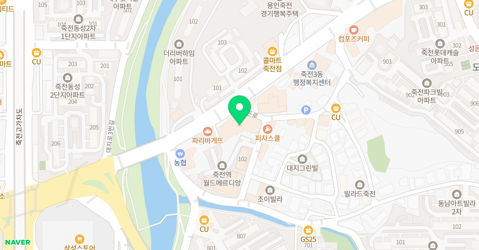 춤터 위치