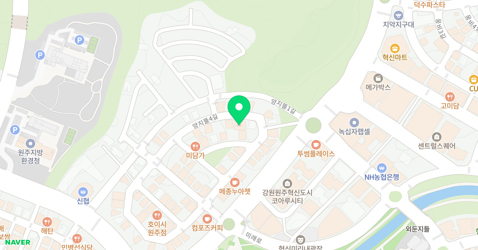 다이나믹웨이브 원주혁신점 위치