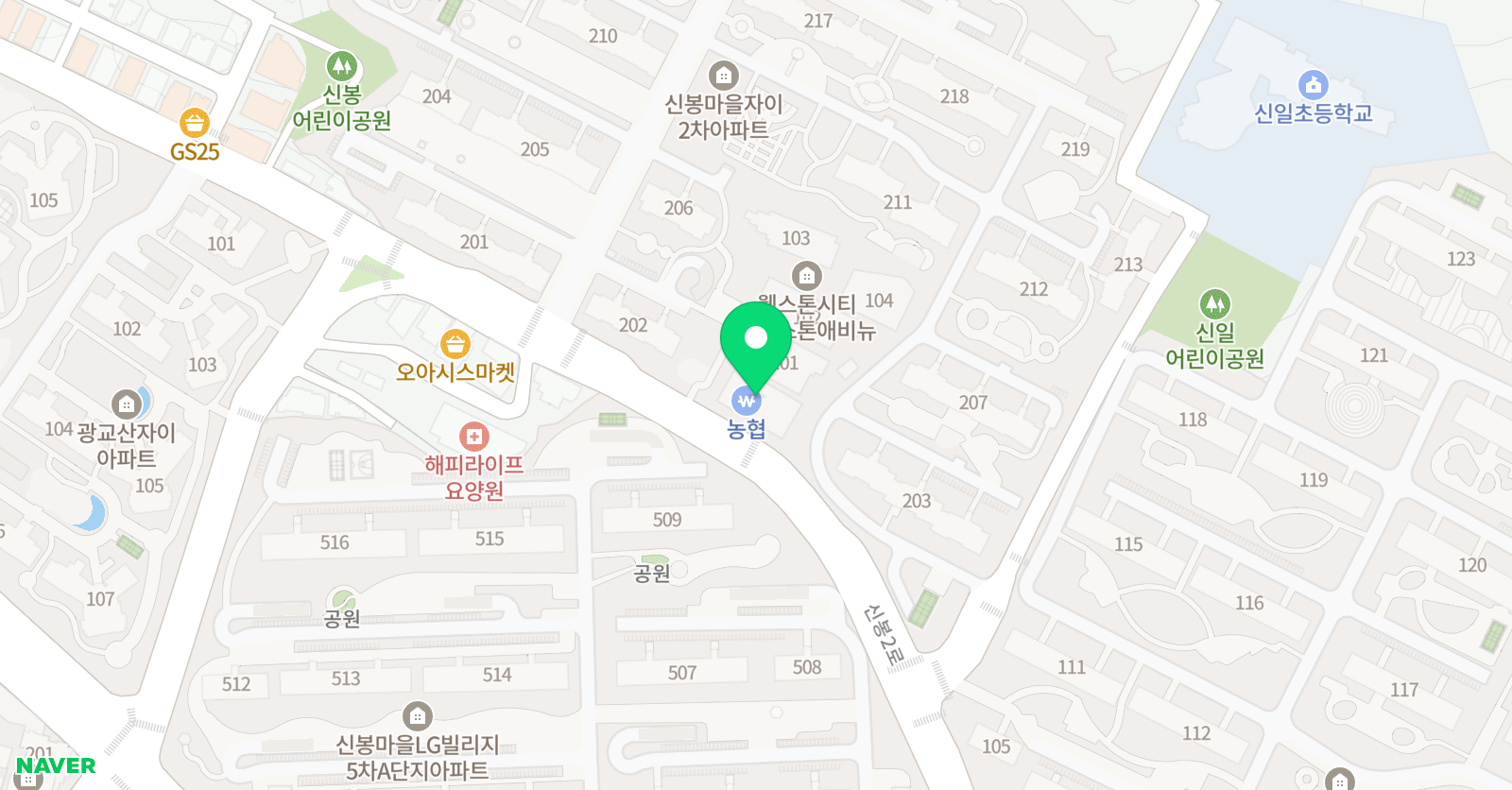 현 수학학원 위치