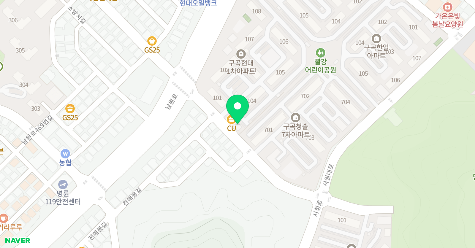 이비에스(EBS)스스로배움터학원 위치