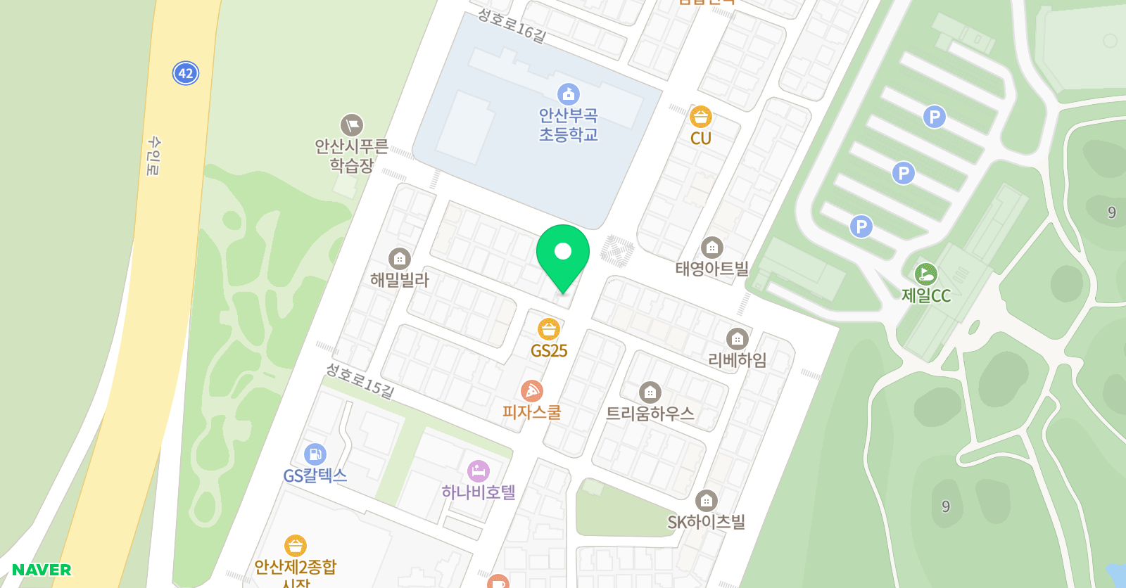 민댄스엔요가 위치