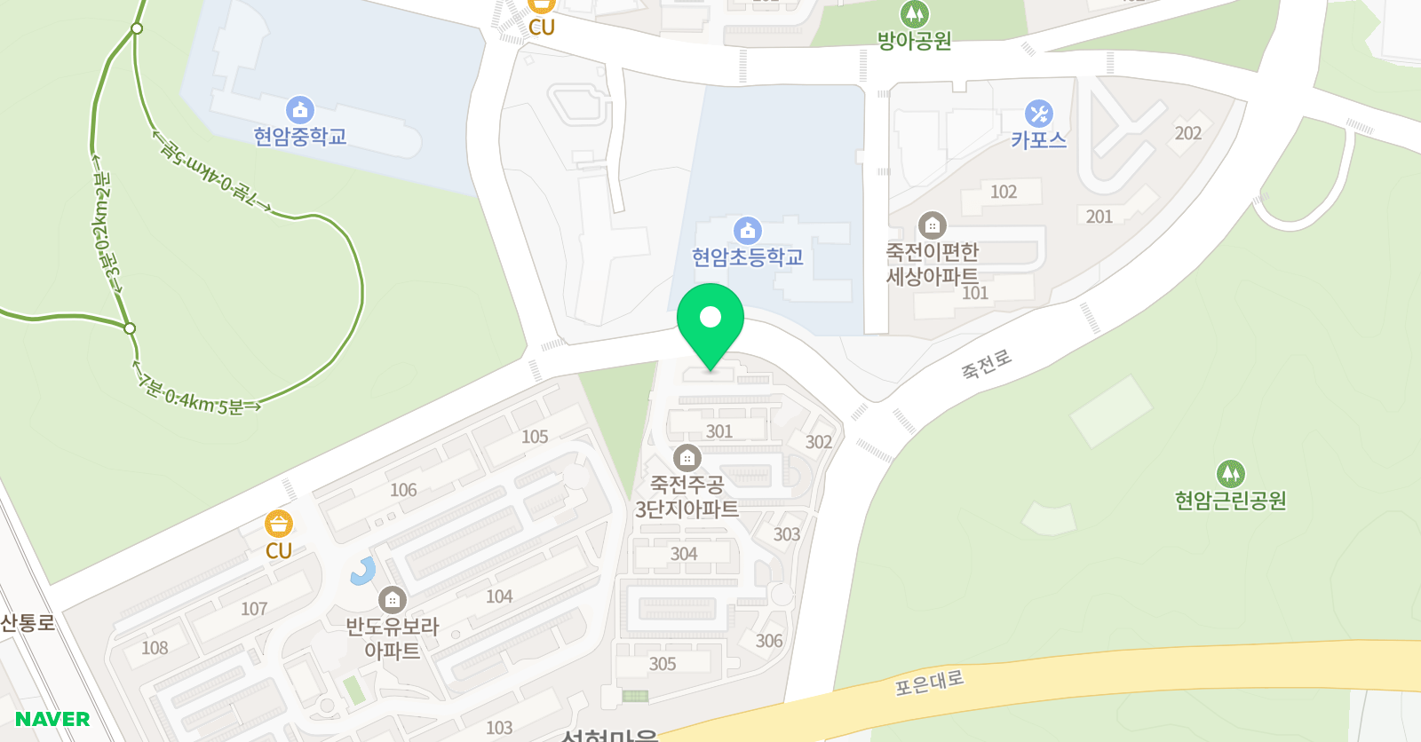 삼성영어셀레나 샤이닝교습소 위치