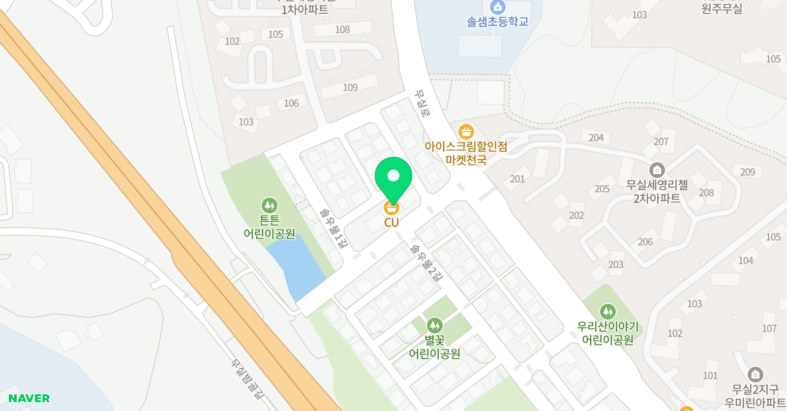 바른 태권도장 위치