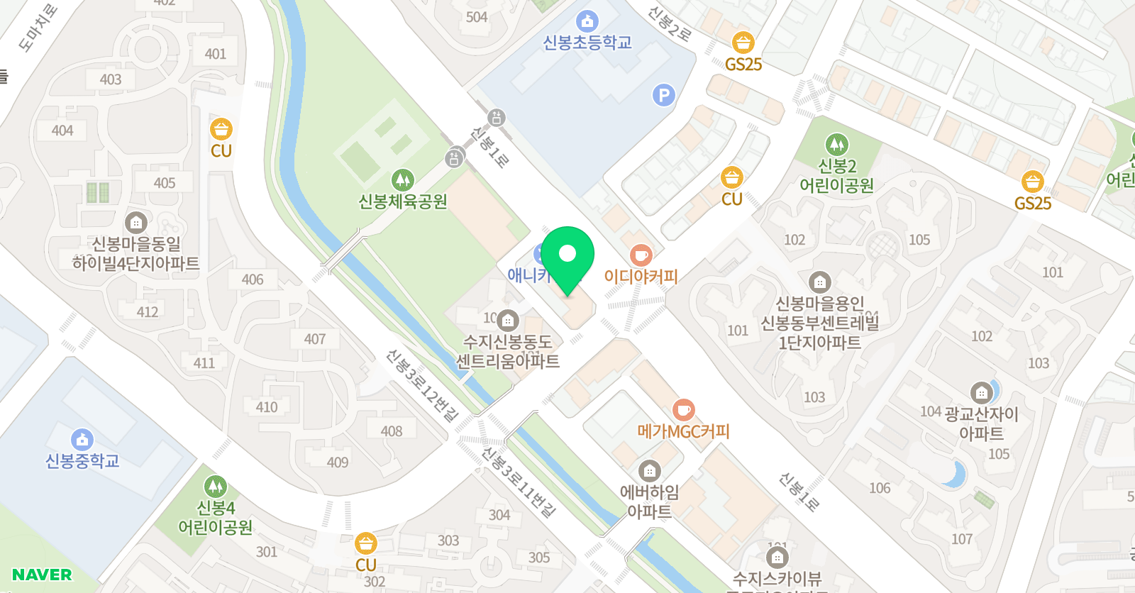SB 수학학원 위치