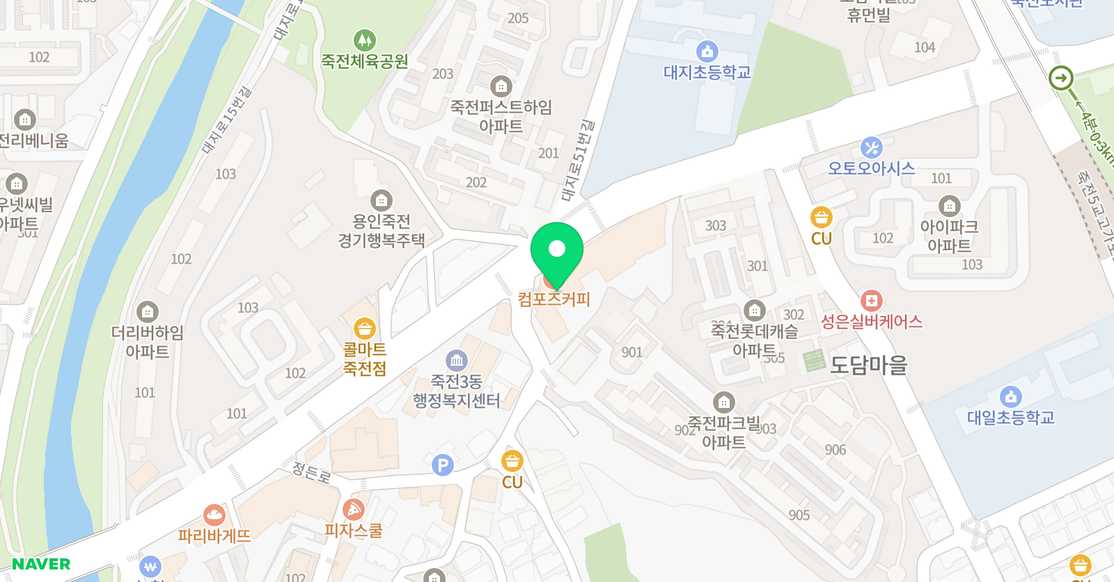 YBM잉글루 미래엔 수학 죽전제1캠퍼스 위치