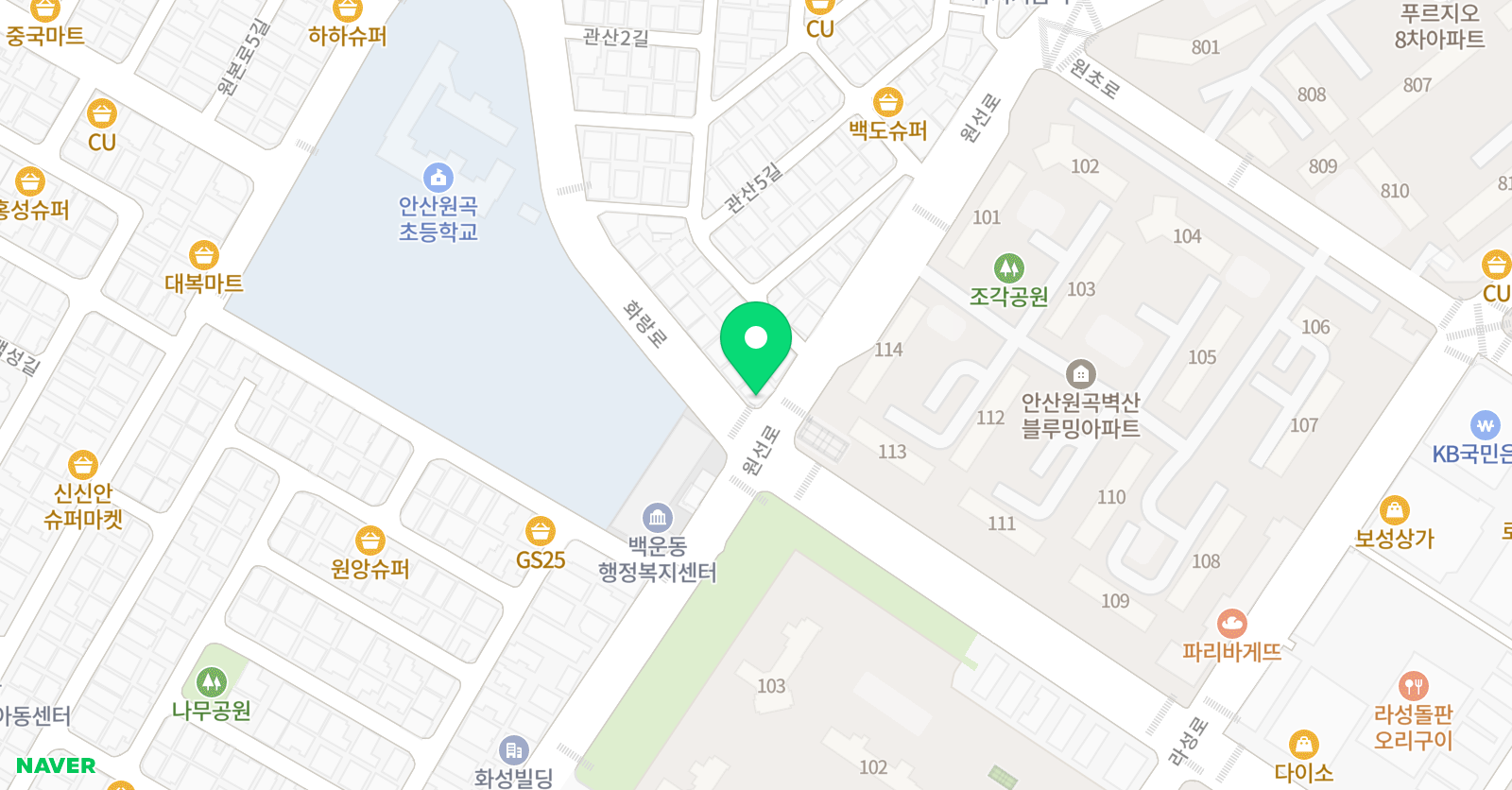 수학에심장을달다 학원 위치
