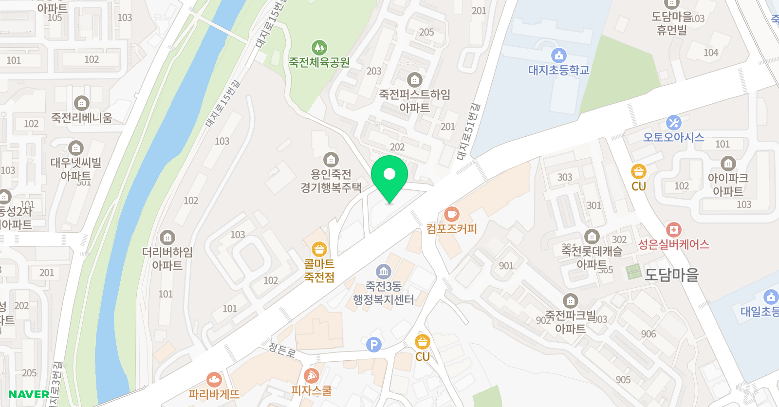 마스터플랜 원어민영어회화 위치