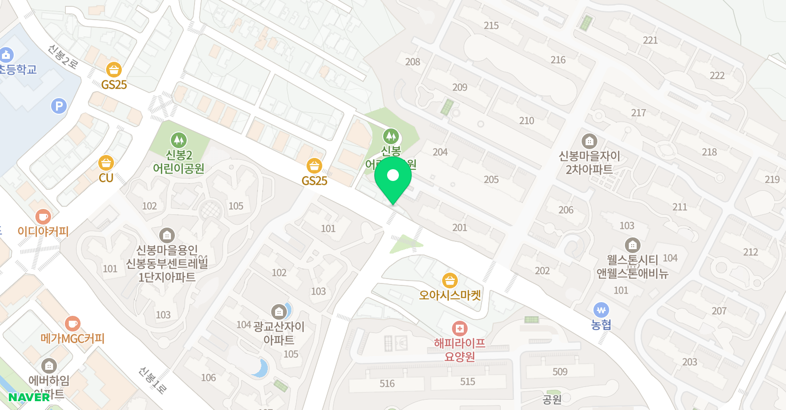 에스아이 스포츠아카데미 위치