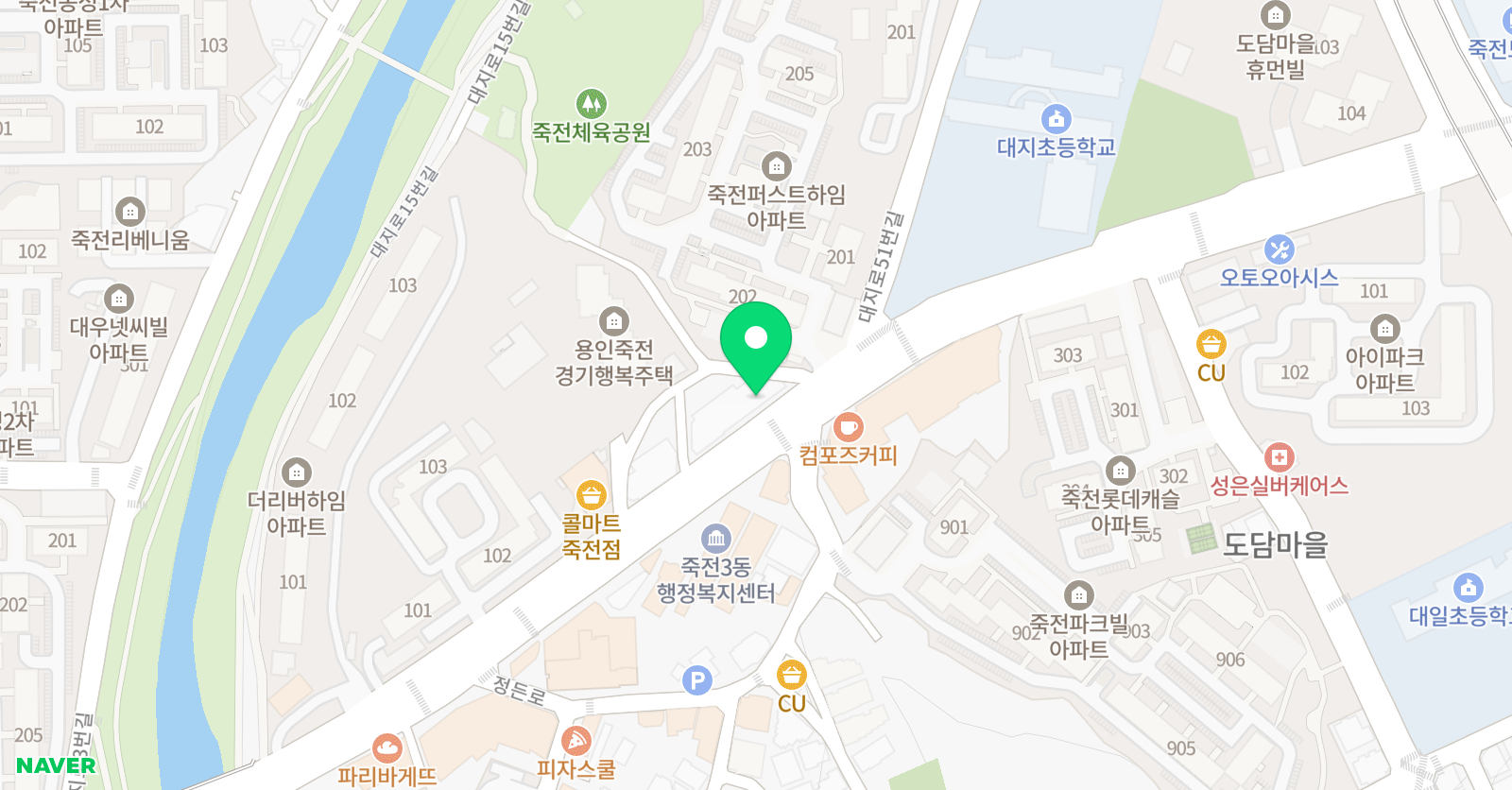 올타교과실험과학학원 위치