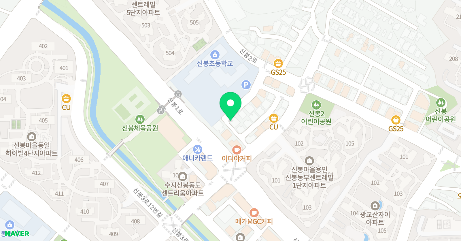 심심애아트 위치