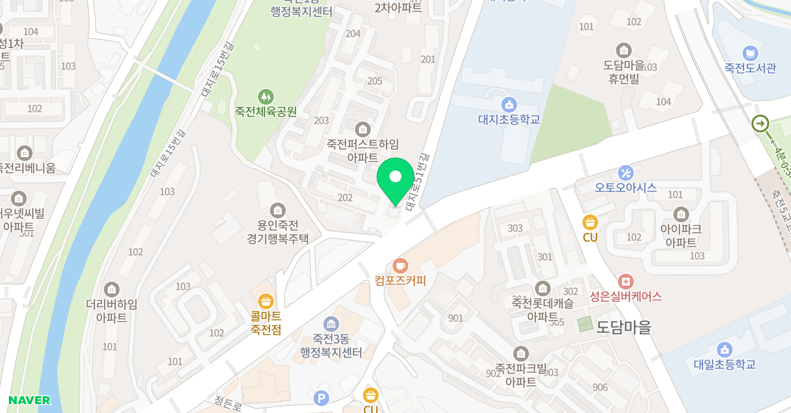 바른 영어교습소 위치