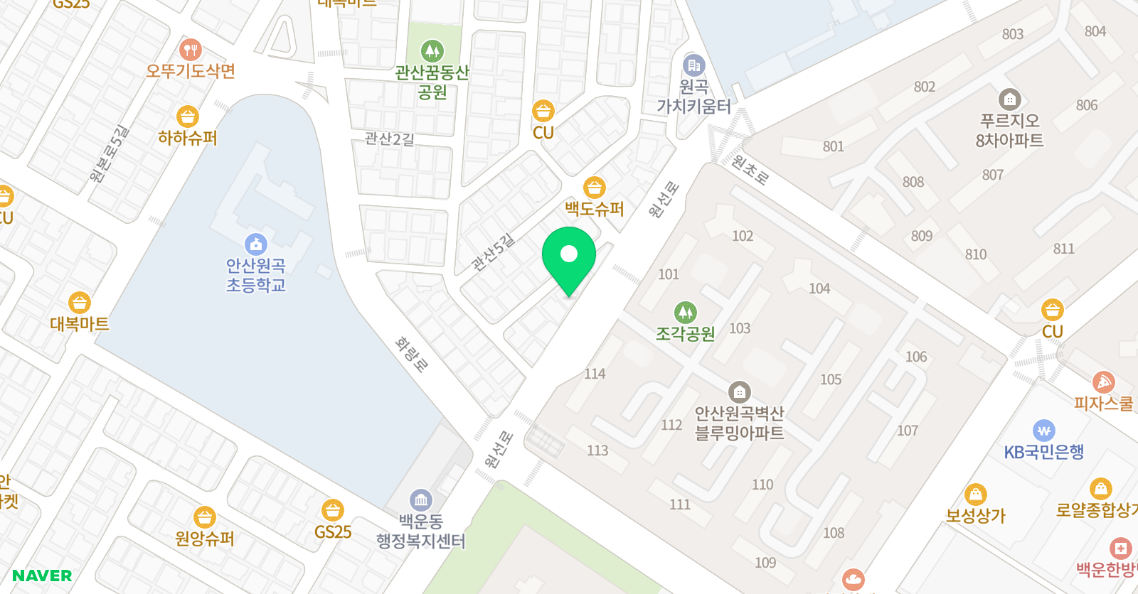 에이치이씨 영어학원 위치