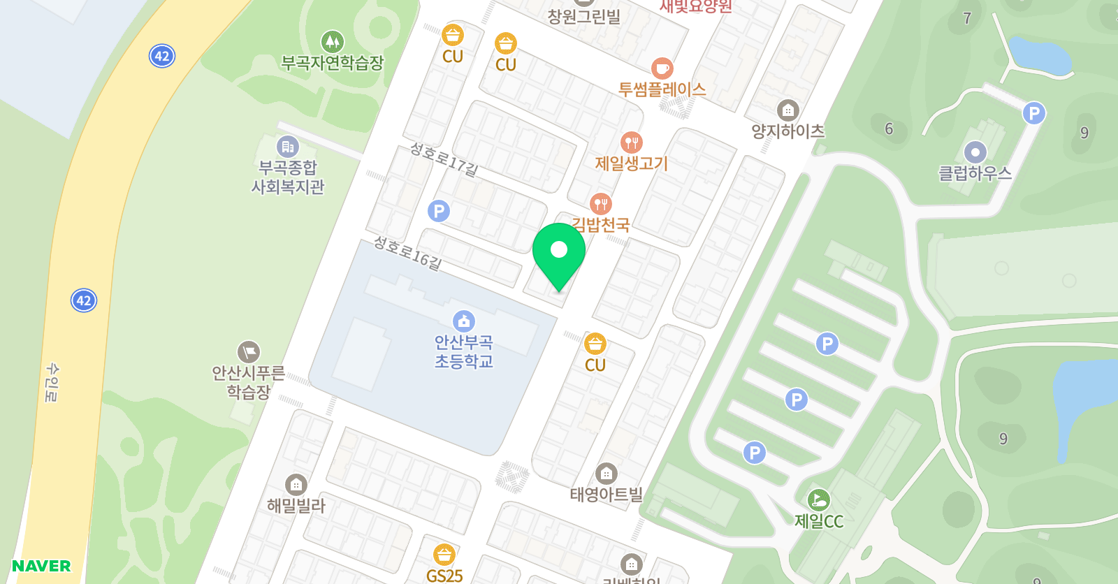 재능 음악학원 위치