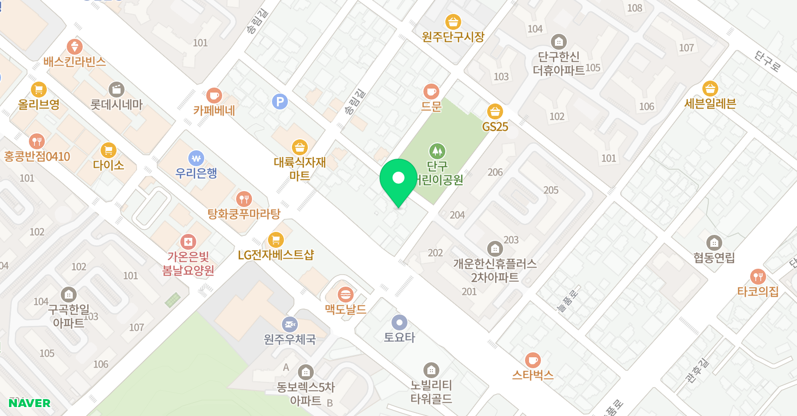 세경스터디 초등입시학원 위치