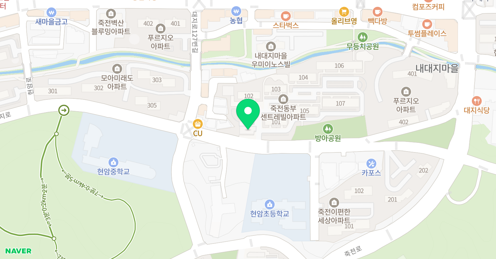 삼성 영어셀레나 현암 영어교습소 위치