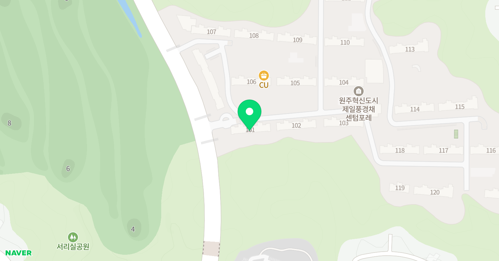한우리독서토론논술 혁신풍경채 홈스쿨 위치